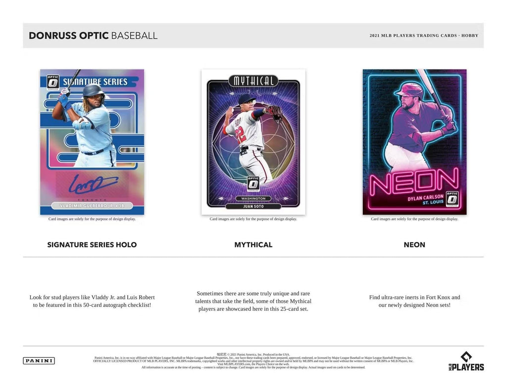 2021 Panini Donruss Optic Baseball Hobby Box - Todaro