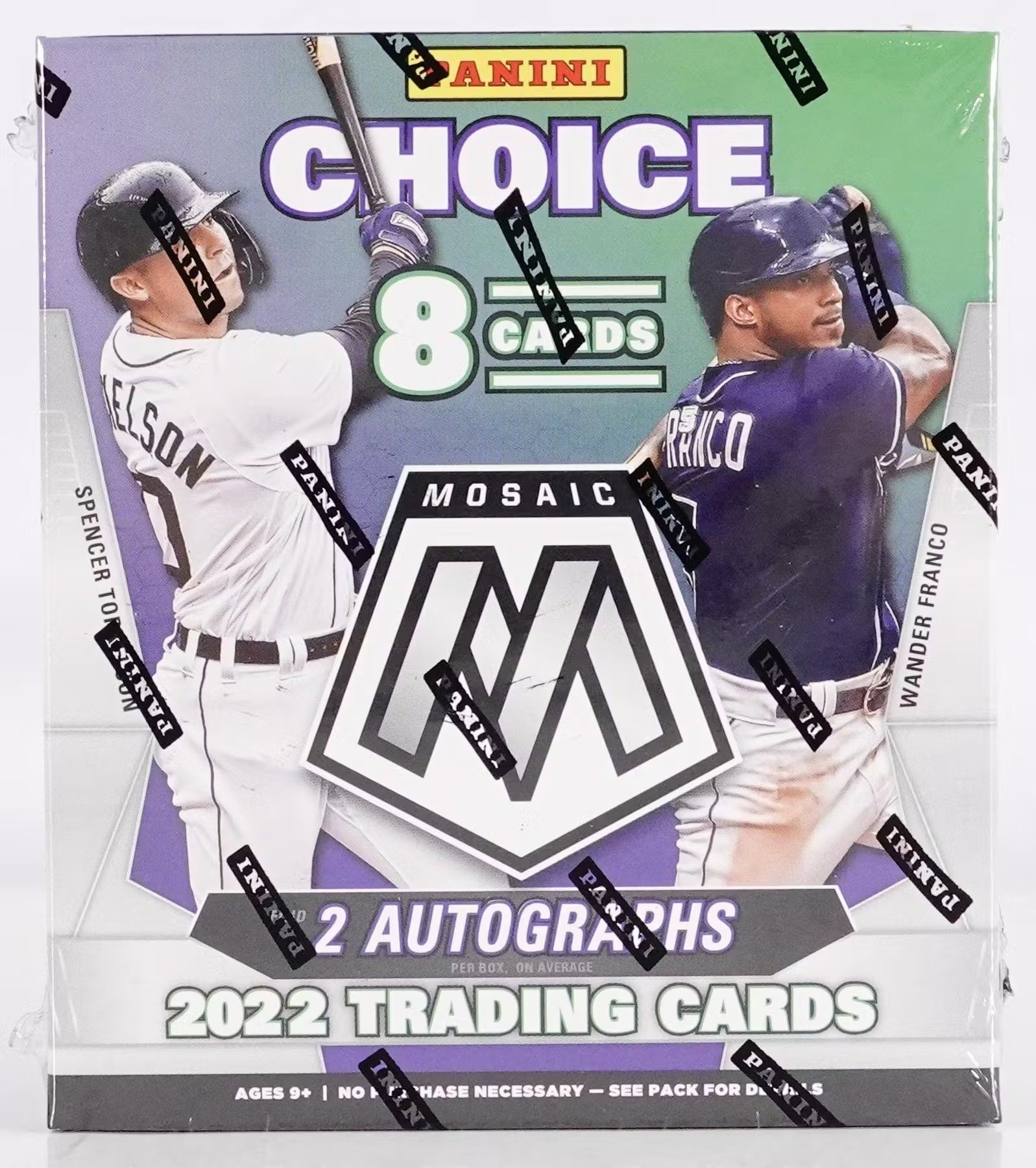 2022 Panini Mosaic Choice Baseball Box - Todaro